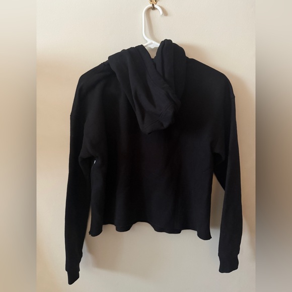 DKNY Black Hoodie with Silver Logo - Picture 2 of 3